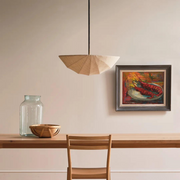 The Wabi-Sabi Canvas Linen Pendant Light